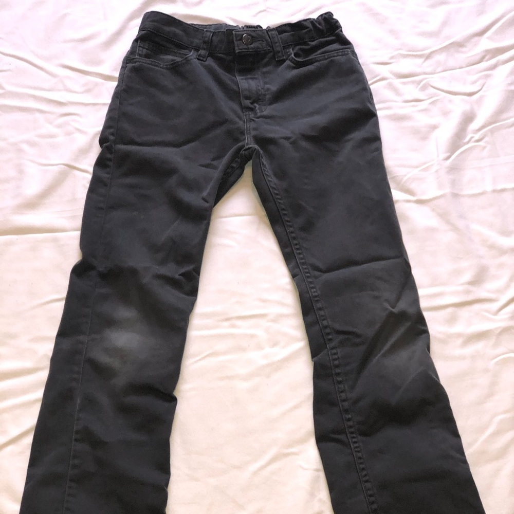 Grey wrangler jeans